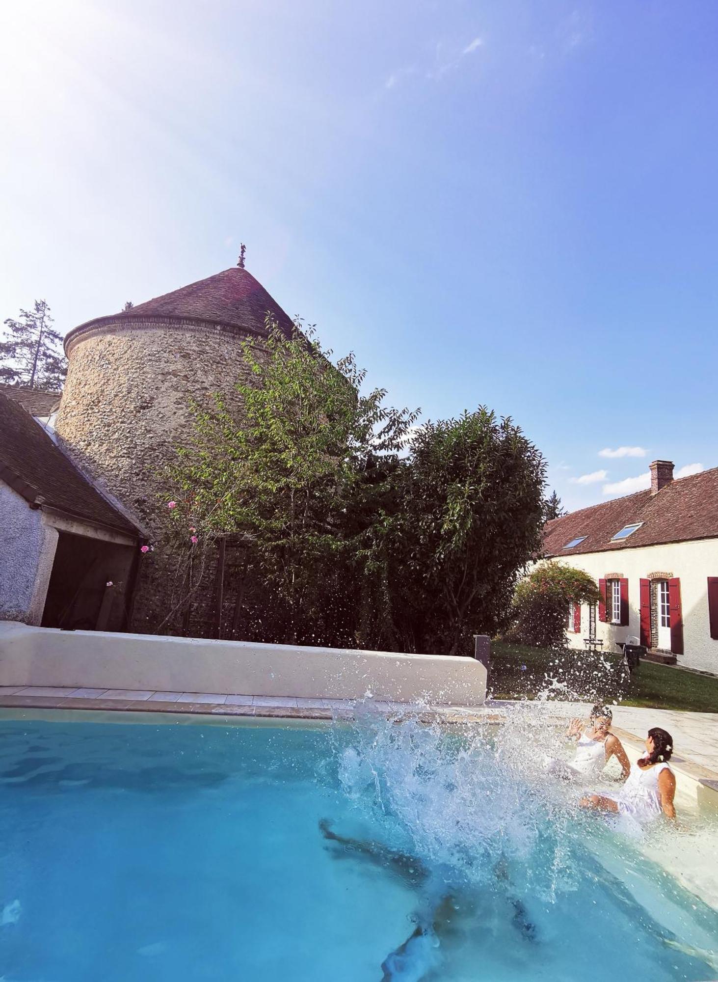 Domaine De Tardais, Ideal Famille Avec Piscine Et Nombreux Loisirs Senonches Екстер'єр фото