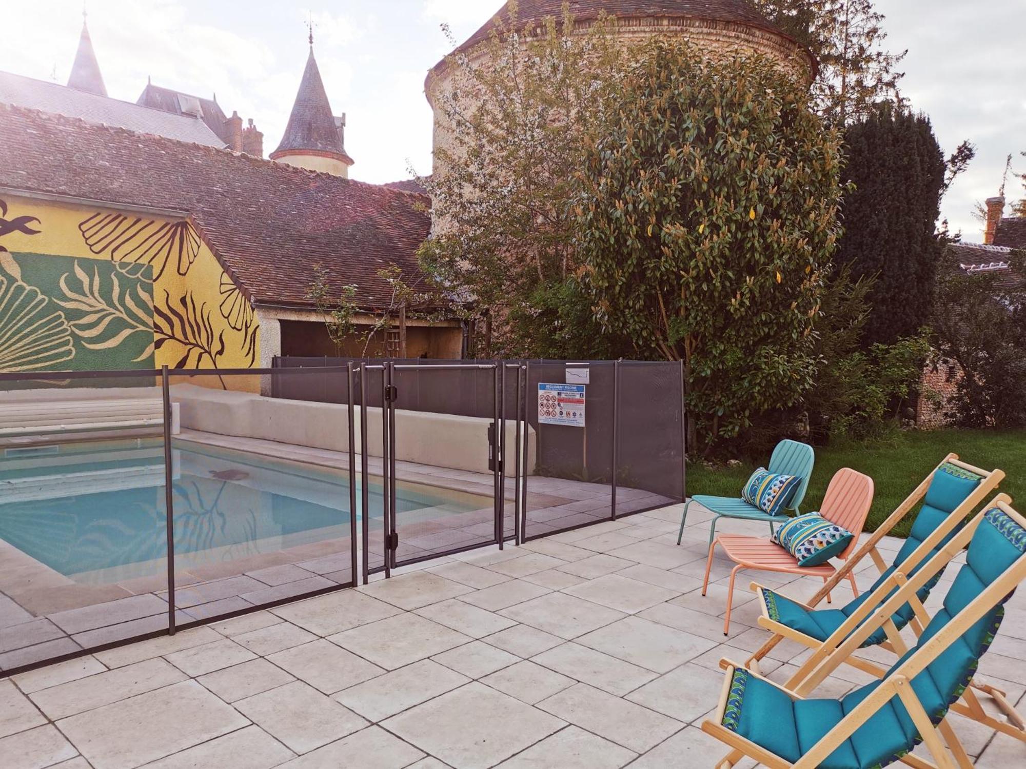 Domaine De Tardais, Ideal Famille Avec Piscine Et Nombreux Loisirs Senonches Екстер'єр фото